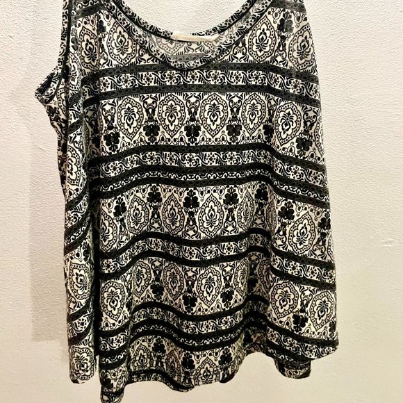 Lush Aztec Print Tank Top Sz S - Picture 1 of 1